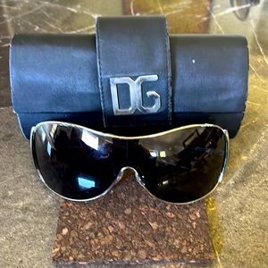 Leopard Dolce & Gabbana Sunglasses Leopard Print 2005-M EUC